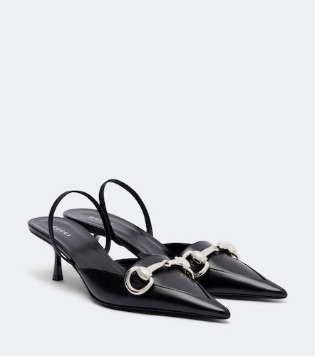 Escarpins slingback Boulevard en cuir - Gucci - Modalova