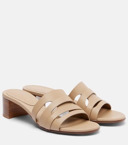Gianvito Rossi Mules Nora en cuir - Gianvito Rossi - Modalova