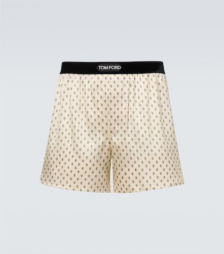 Tom Ford Boxers en soie mélangée - Tom Ford - Modalova