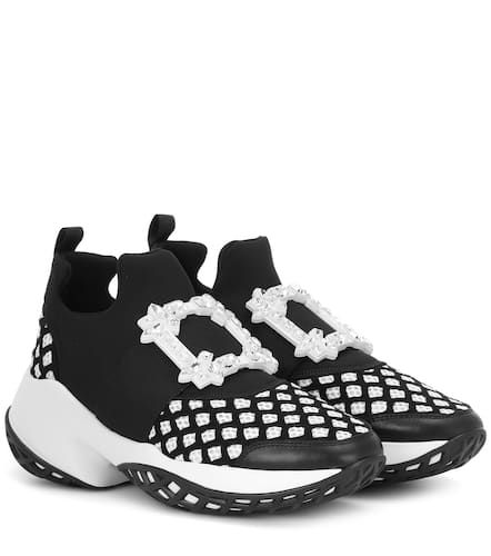 Baskets Viv' Run Strass Buckle - Roger Vivier - Modalova