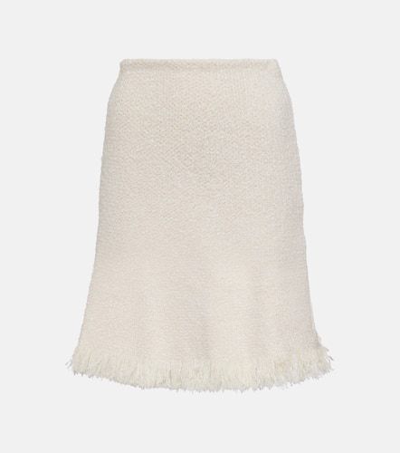 Chloé Mini-jupe en laine, soie et cachemire - Chloe - Modalova