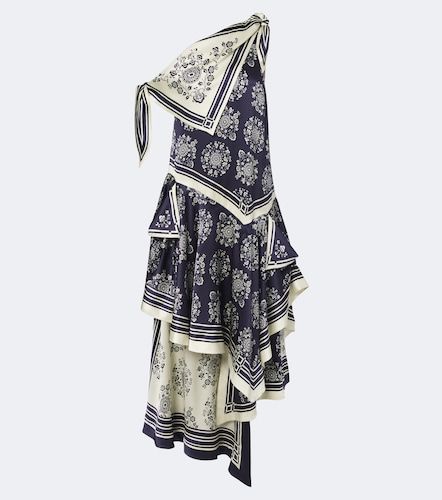 Alémais Robe midi Banderra en soie - Alemais - Modalova