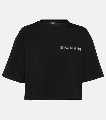 Balmain T-shirt en coton à logo - Balmain - Modalova