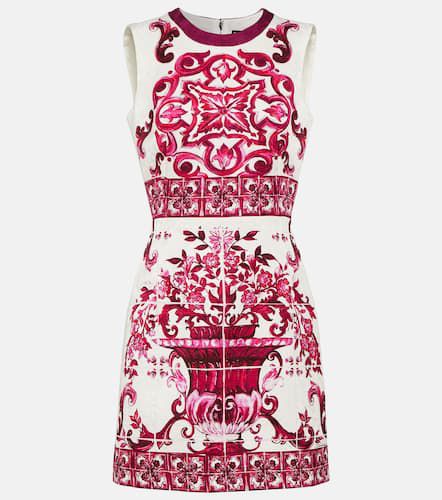 Robe imprimée en brocart - Dolce&Gabbana - Modalova