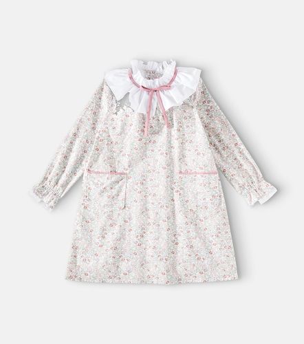 Robe Odisea en coton à fleurs - La Coqueta - Modalova