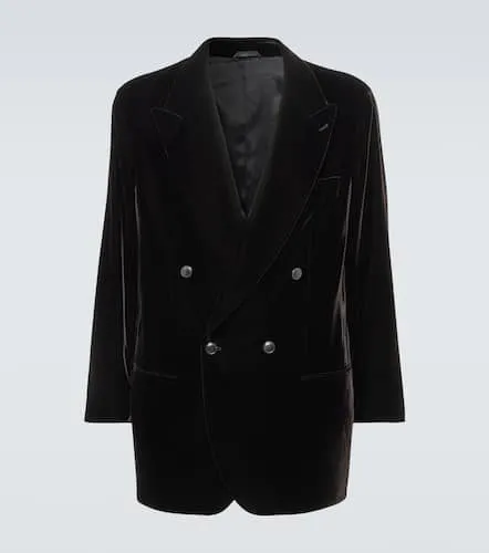 Giorgio Armani Blazer en velours - Giorgio Armani - Modalova