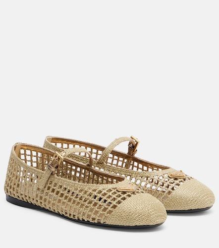 Ballerines Mary Janes en crochet - Prada - Modalova