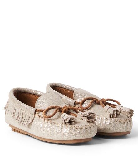 PèPè Mocassins en cuir à paillettes - PePe - Modalova
