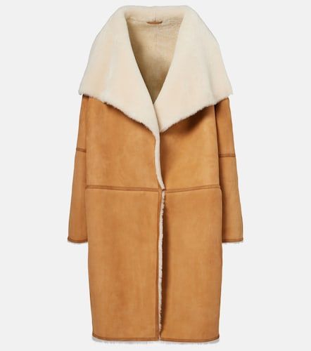 Toteme Manteau en daim et shearling - Toteme - Modalova