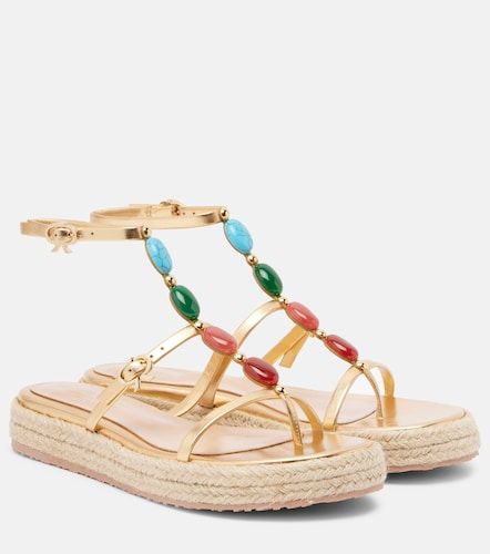 Sandales Shanti en cuir - Gianvito Rossi - Modalova