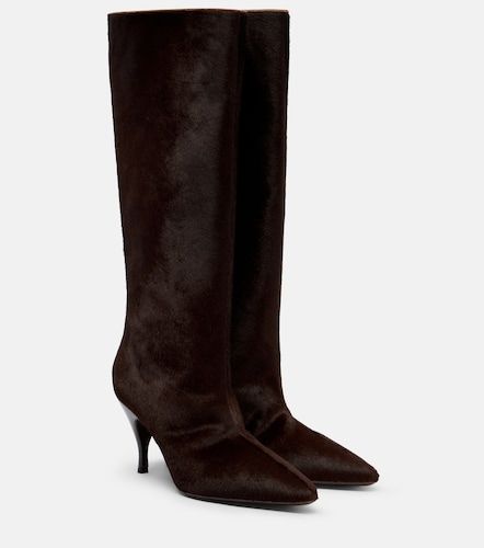 Bottes Silhouette en daim - Herbert Levine - Modalova