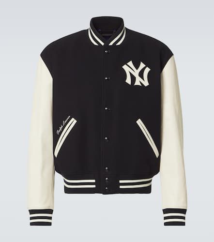 X New York Yankees – Veste teddy en laine et cachemire - Ralph Lauren Purple Label - Modalova