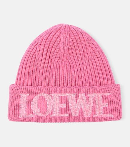 Loewe Bonnet en laine à logo - Loewe - Modalova