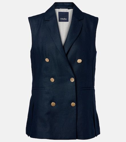 S Max Mara Gilet Bird en lin - 'S Max Mara - Modalova