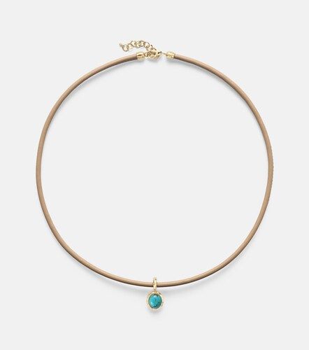 Collier en or 18 ct et turquoise - Octavia Elizabeth - Modalova