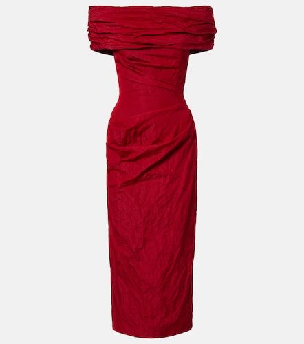 Robe midi en coton mélangé - Magda Butrym - Modalova