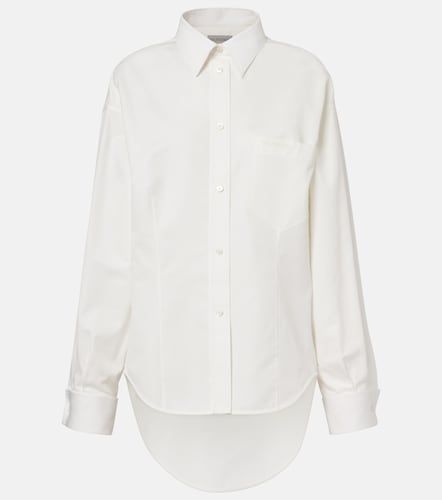Chemise en coton et popeline de soie - Balenciaga - Modalova