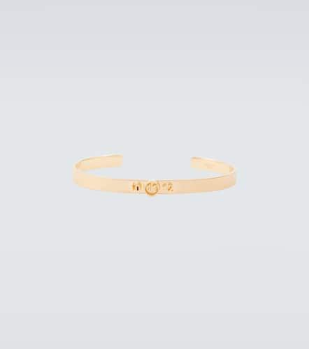Bracelet en argent plaqué or à logo - Maison Margiela - Modalova