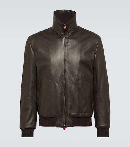 Kiton Veste en cuir - Kiton - Modalova