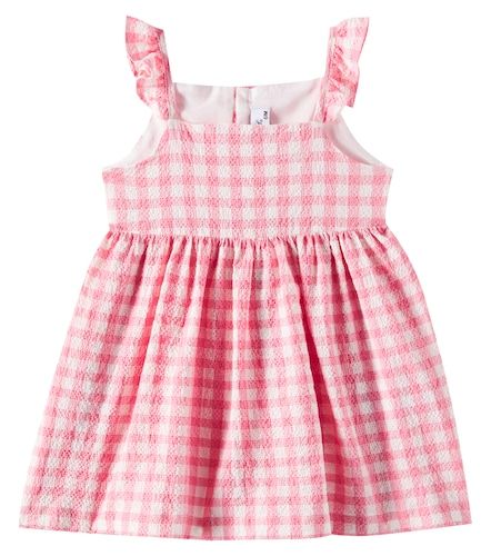 Bébé – Robe en coton mélangé à carreaux - Il Gufo - Modalova