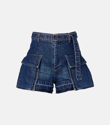 Sacai Short en jean - Sacai - Modalova