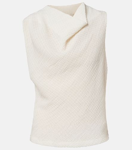 Vince Top drapé en maille - Vince - Modalova
