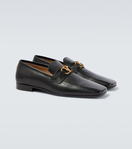 Valentino Mocassins VLogo en cuir - Valentino - Modalova