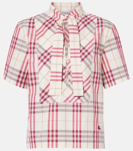 Blouse Olea Check en coton - Burberry - Modalova
