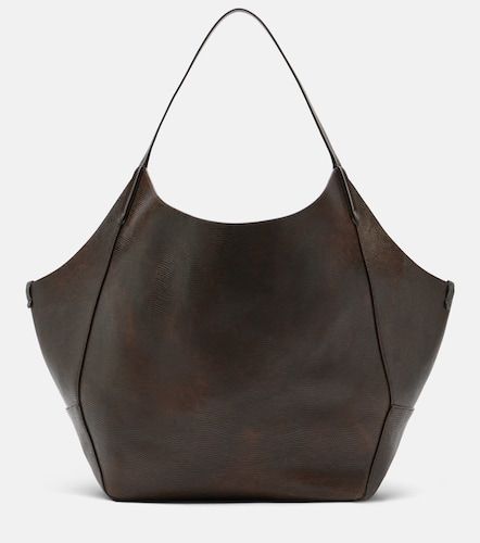 Cabas réversible Monili Medium en cuir - Brunello Cucinelli - Modalova
