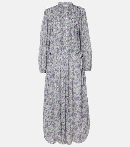 Robe midi Dalida imprimée en coton - Marant Etoile - Modalova