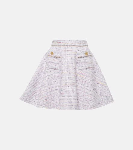 Mini-jupe en tweed de coton mélangé - Nina Ricci - Modalova