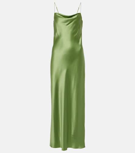 Robe longue Shiny Statement en soie - Dorothee Schumacher - Modalova