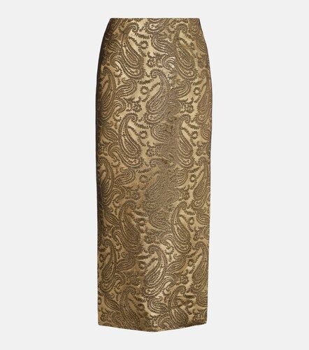 Etro Jupe midi en brocart - Etro - Modalova