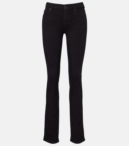 Jean slim Kimmie Straight à taille mi-haute - 7 For All Mankind - Modalova