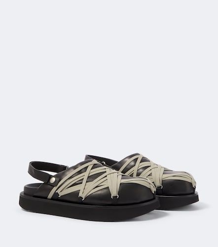 Rick Owens Mules Megalace en cuir - Rick Owens - Modalova