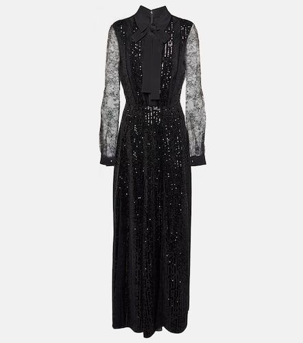 Elie Saab Robe longue à sequins - Elie Saab - Modalova