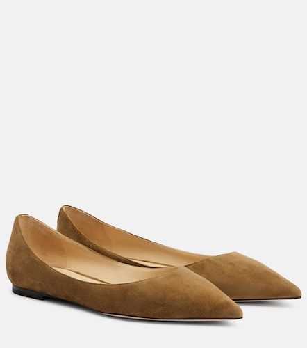 Jimmy Choo Ballerines Love en daim - Jimmy Choo - Modalova