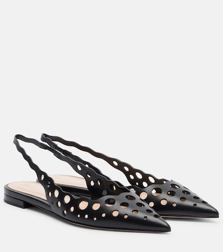 Ballerines slingback en cuir - Gianvito Rossi - Modalova