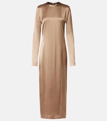 Toteme Robe longue en satin - Toteme - Modalova