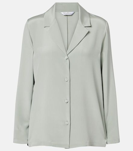 Chemise Aedo en satin de soie mélangée - Max Mara - Modalova