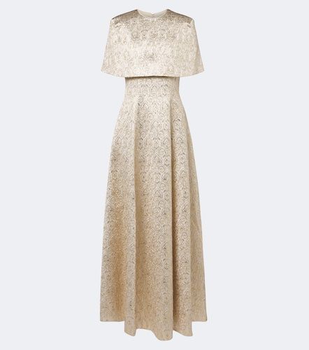 Robe longue Lucretia à motif jacquard - Emilia Wickstead - Modalova