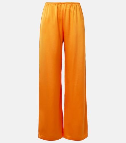 Leset Pantalon ample Barb en satin - Leset - Modalova