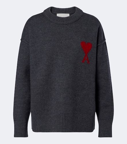 Pull Ami de Coeur en laine vierge - Ami Paris - Modalova
