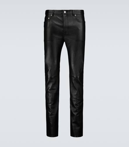 Pantalon skinny en cuir - Saint Laurent - Modalova