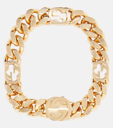 Bracelet chaîne Interlocking G - Gucci - Modalova
