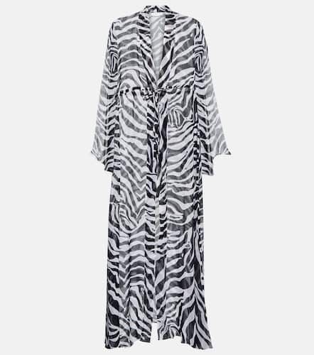 Robe de plage Betty à motif zèbre - Alexandra Miro - Modalova