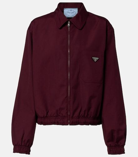 Prada Veste blouson à logo - Prada - Modalova