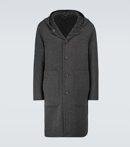 Manteau réversible en laine mélangée - Fendi - Modalova