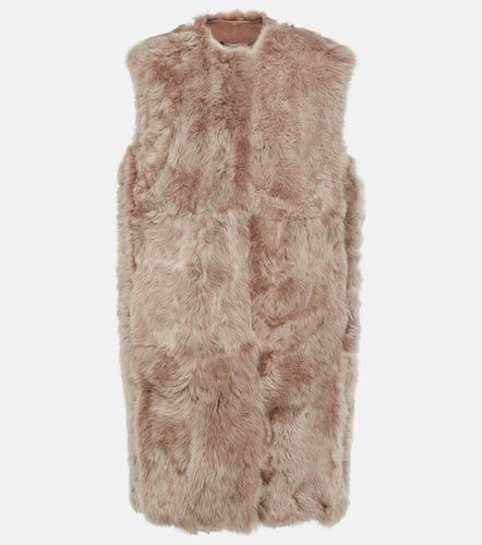 Veste sans manches en shearling - Dolce&Gabbana - Modalova