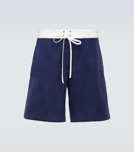 Miu Miu Bermuda en satin - Miu Miu - Modalova